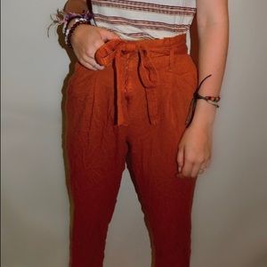 Paper bag pants